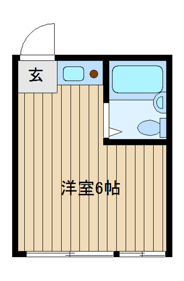 【間取り】 | オオノキコーポパートⅡ
