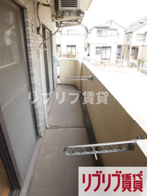 NTマンションのバルコニー
