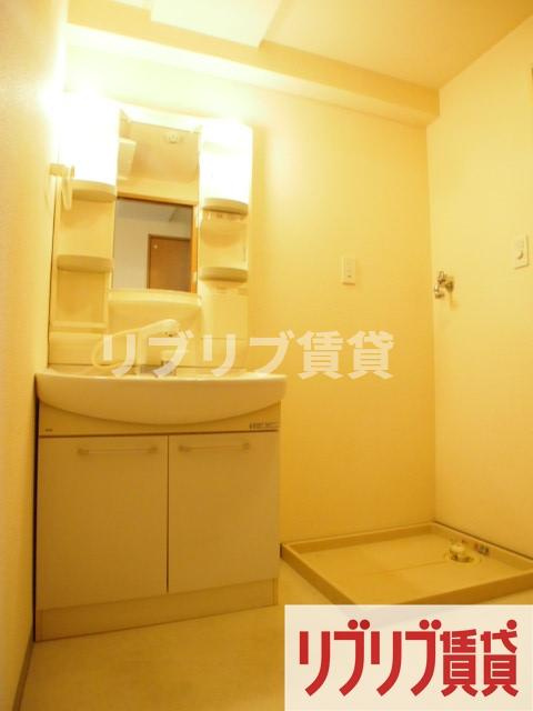 NTマンションの洗面所