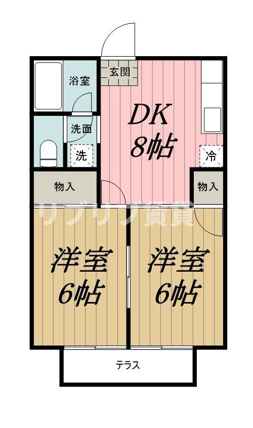サマックス　プラトーの間取り