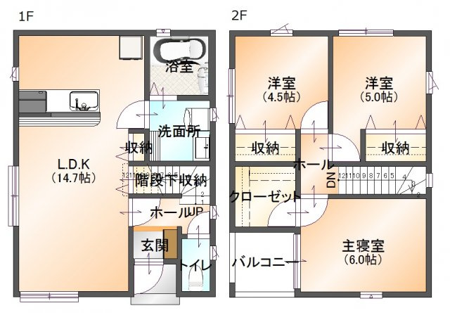 【間取り】 | ベルディ金屋