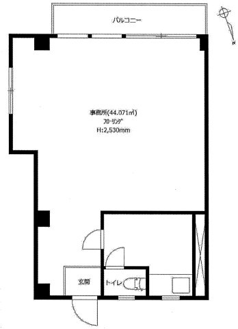 原宿グリーンハイツの間取り