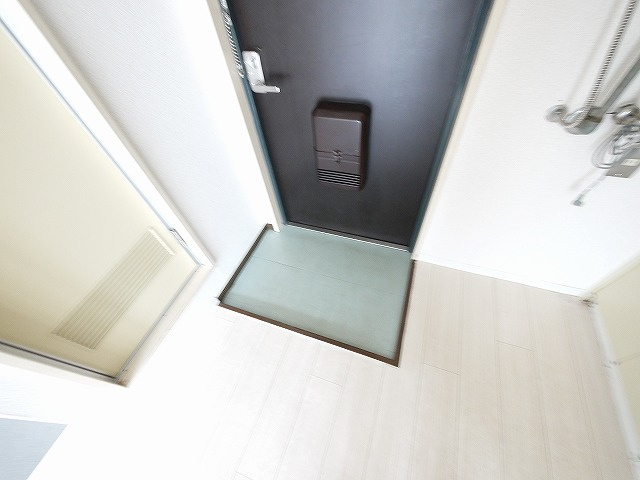 泉都ハイツの玄関|きれいな玄関です
