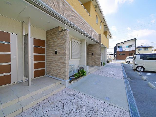 ベル・ブライトＳのエントランス|建物の内部です