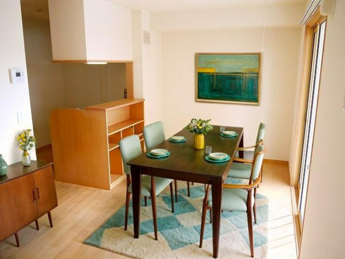 フォンティーヌの居間・リビング|CGで家具等を配置したもので家具等は含まれません