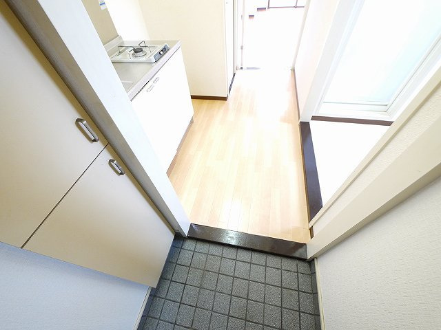 ボヌールBの玄関|落ち着いた玄関です