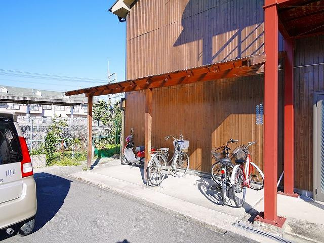 宮ノ荘のその他共用部分|自転車置き場