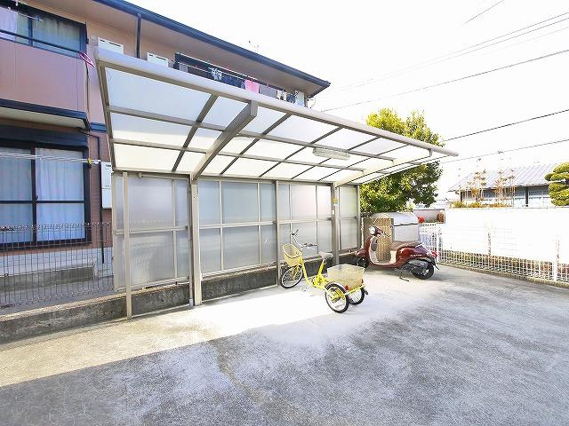 シャーメゾン前栽のその他共用部分|自転車置き場