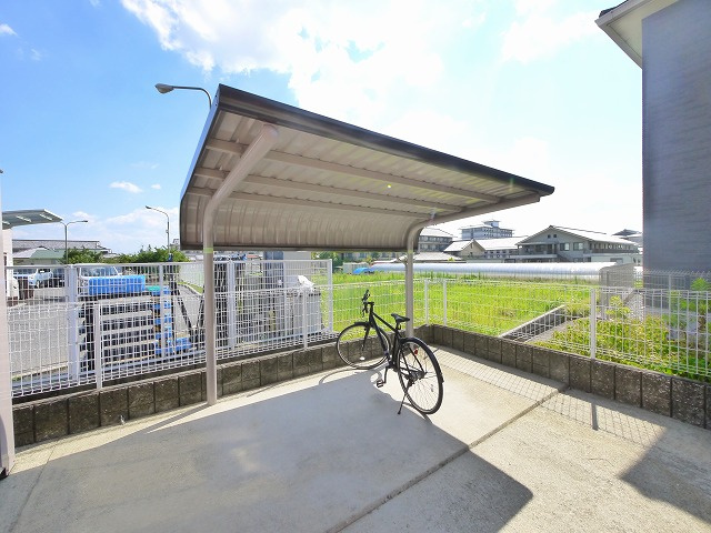 パルウィング東田のその他共用部分|自転車置き場