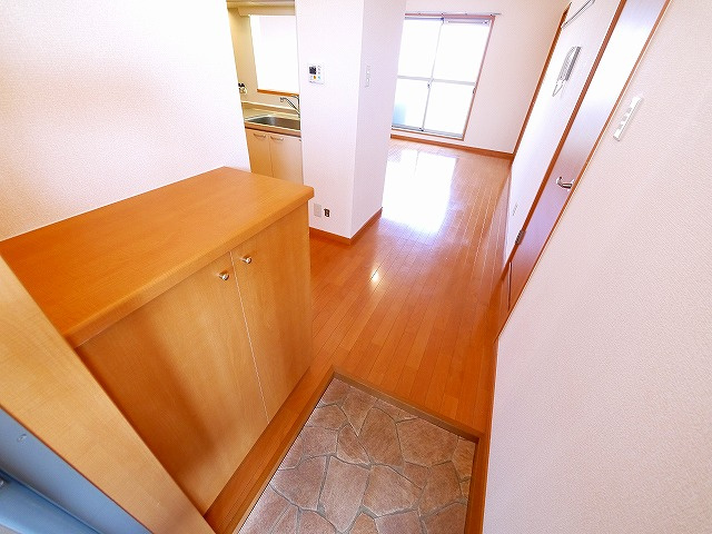 クレールマーマの玄関|ゆったりとした玄関です