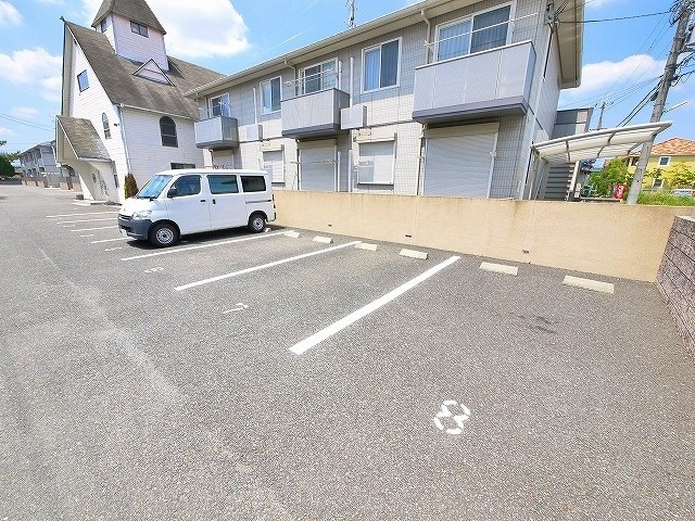 ボナール上ノ庄の駐車場|駐車場です
