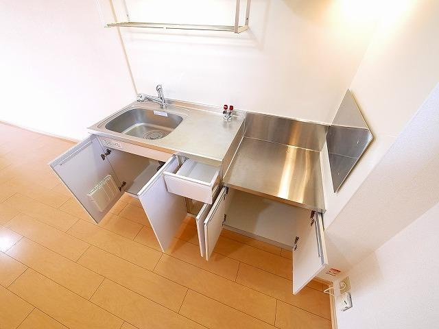 エスポアールＴＨのキッチン|きれいなキッチンです