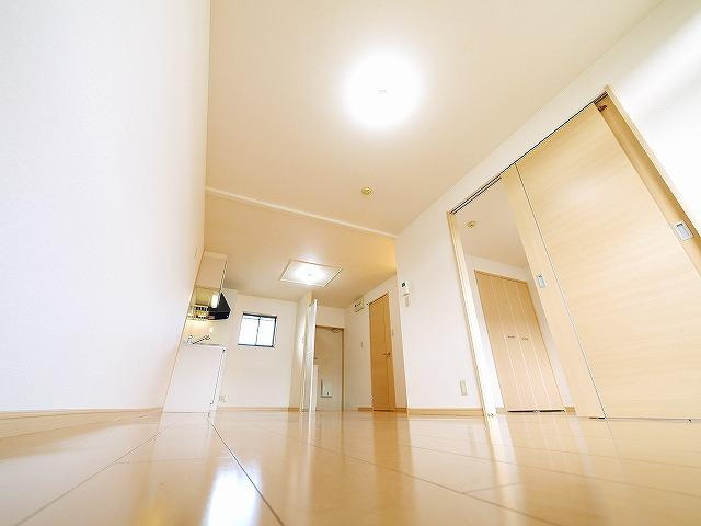 エスポアールＴＨの居間・リビング|ゆったり過ごせるリビングです