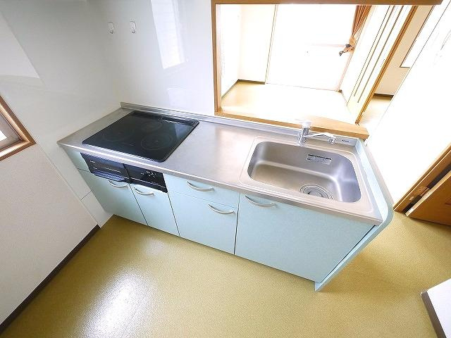 結充Immeuble　A館のキッチン|きれいなキッチンです