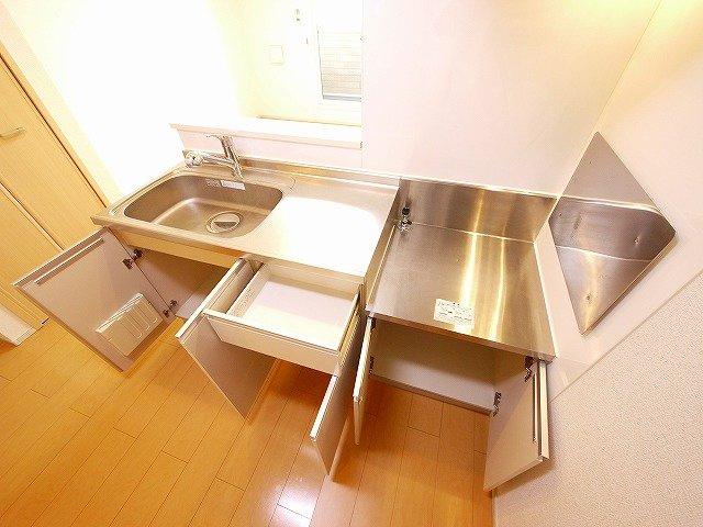 ハッピーハイツの収納|キッチンでお料理をお楽しみください