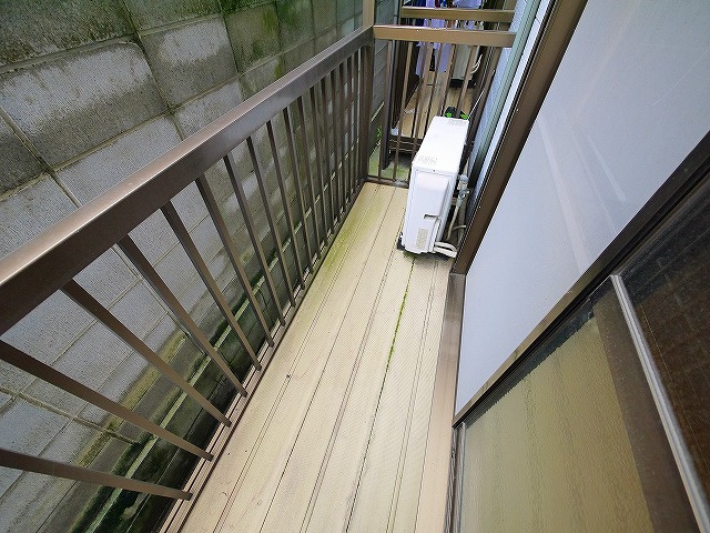 エナジー平尾のバルコニー|陽当たり良好なバルコニーです