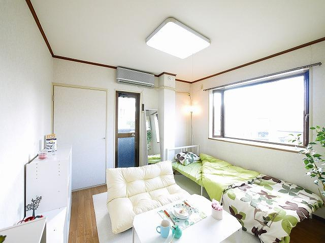 CASA天理の寝室|開放的な寝室です