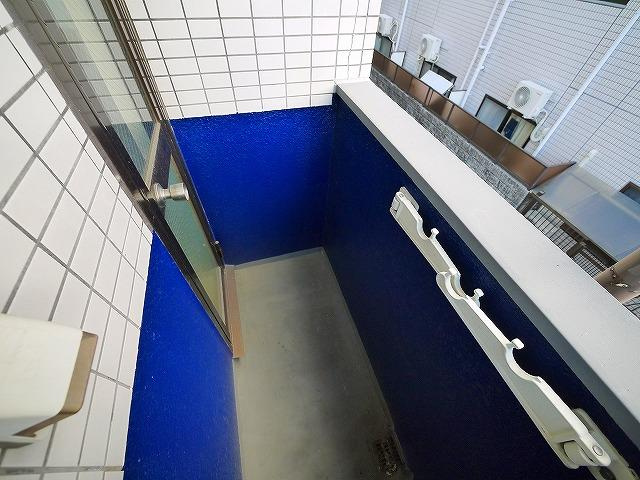 CASA天理のバルコニー|陽当たり良好なバルコニーです