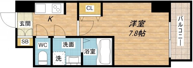 【間取り】 | アーデンタワー西本町