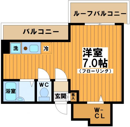 【間取り】 | ロッシュ笹塚