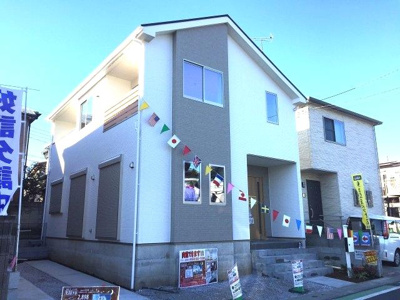 【外観】 | さいたま市見沼区大谷　デザイン新築住宅 | 完成しました！内覧できます！
