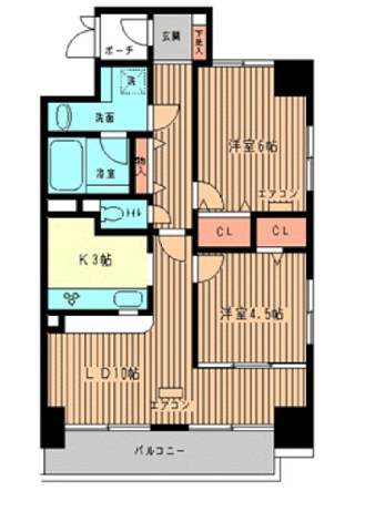 【間取り】 | シェソワ恵比寿