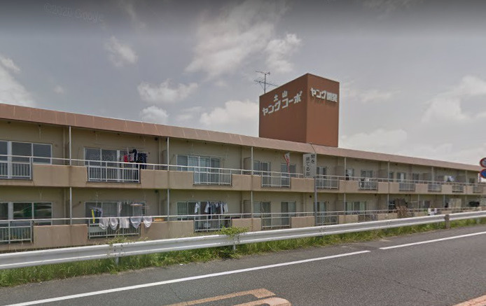 土山ヤングコーポの外観