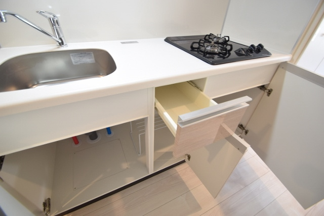 ドゥーエ西船橋のキッチン|嬉しい都市ガス