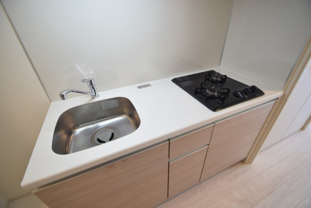 ドゥーエ西船橋のキッチン|２口システムキッチン