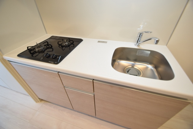 ドゥーエ西船橋のキッチン|２口システムキッチン
