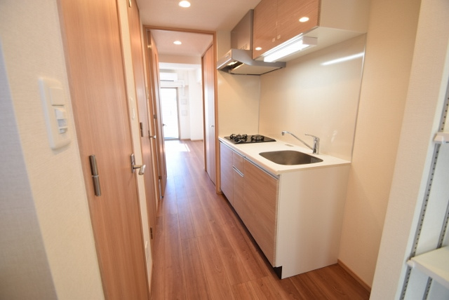 ドゥーエ西船橋のキッチン|オートロック付き