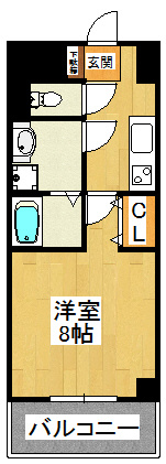 ドゥーエ西船橋の間取り