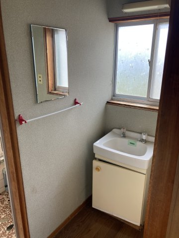やすだ荘の洗面所