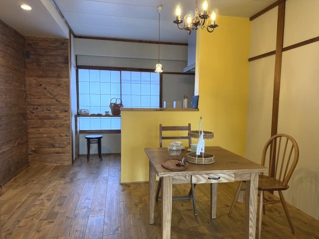 矢木ハイツの居間・リビング