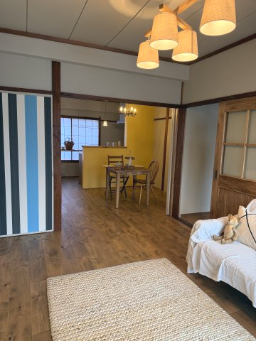 矢木ハイツの居間・リビング