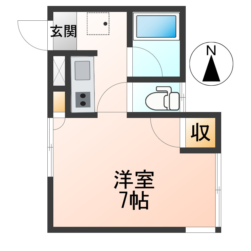 レジデンス大手町の間取り