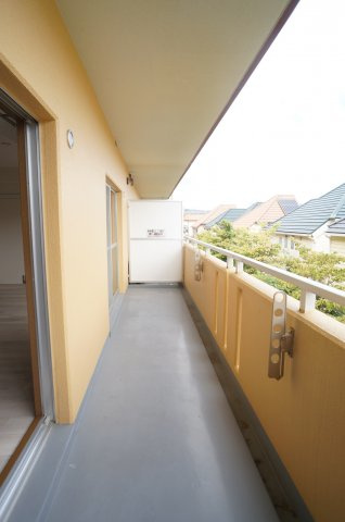 牡丹園壱番館のバルコニー