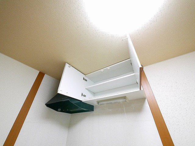 グリーンアイランドの収納|十分な収納スペースがあります