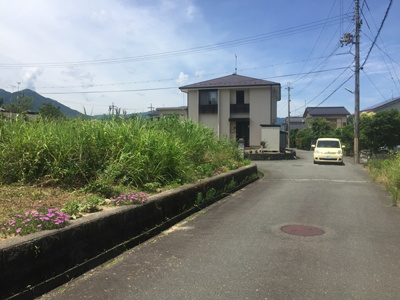 【前面道路含む現地写真】 | 高島市勝野1-173 売土地