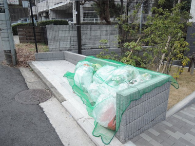 【その他共用部分】 | クオス妙蓮寺Ⅰ | ゴミ置場