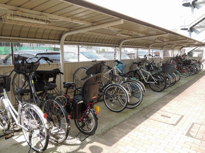 【その他共用部分】 | 仲町台パークヒルズ６号棟 | 駐輪場