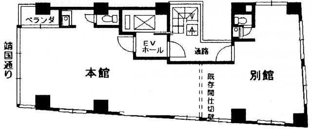 新盛堂ビルの間取り