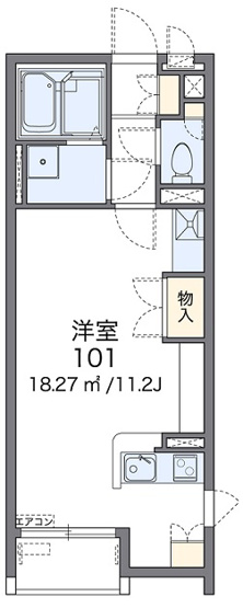 【間取り】 | レオネクストさくら