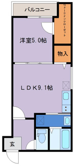 【間取り】 | チェリーブロッサムⅠ番館