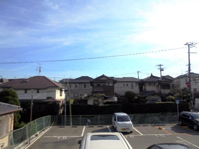 【展望】 | メゾン椿 | 南向きで前面駐車場なので日当たり良好です★