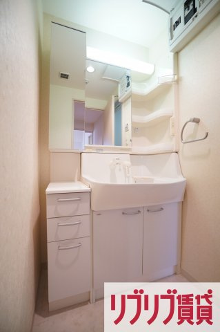 シルバラードの洗面所