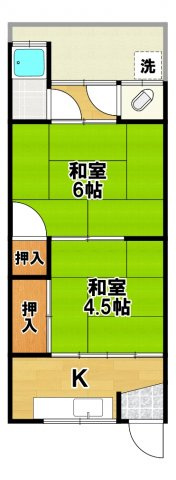【間取り】 | 錦荘