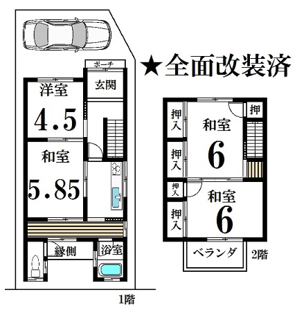 【間取り】 | K30126-柊野