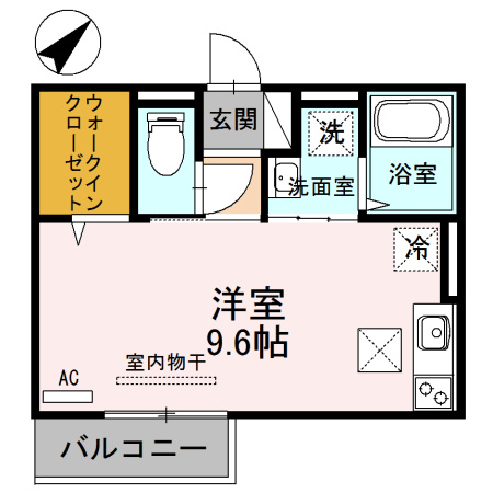 tentree新在家の間取り