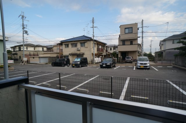 レオネクストモカグレイスのバルコニー